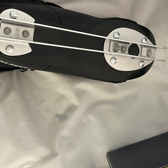 NIB Boy's Sz 1 Black Double Runner / Blade Ice Skates Lake Placid Learning Skate - Picture 10 of 14